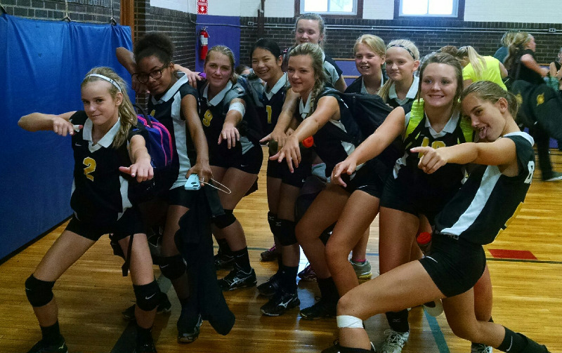 ClearbrookGonvick District 2311 Jr High Volleyball teams Undefeated!